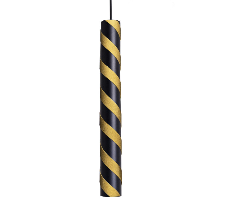 Светильник подвесной Candy GU10 P57-500 Black-MoireGold1