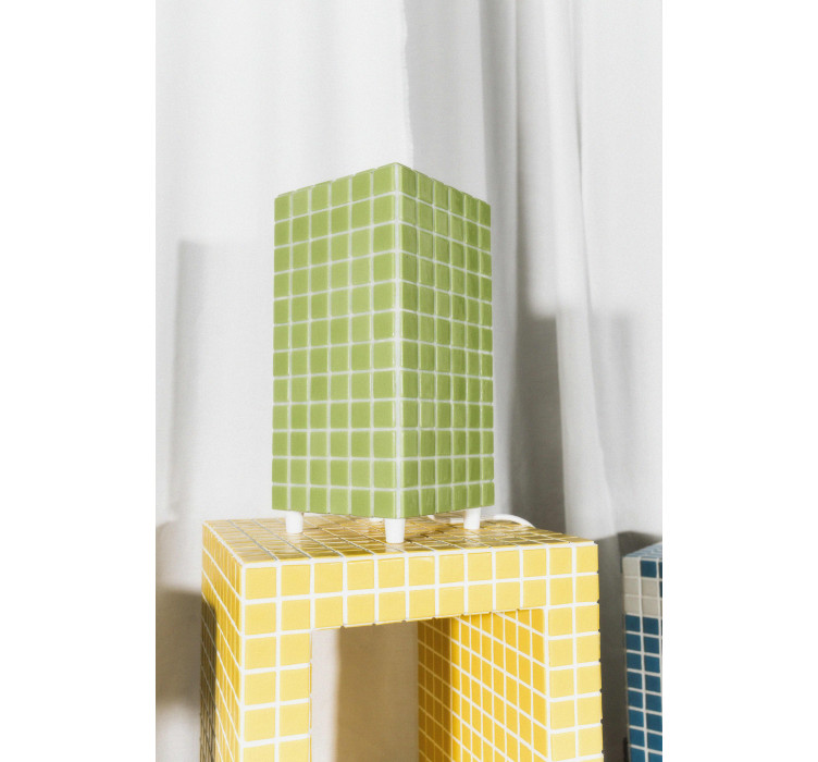 Кавовий столик Long Cube 80/32 см. Tile 5 см5