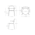 Стул Toní Armchair Black11