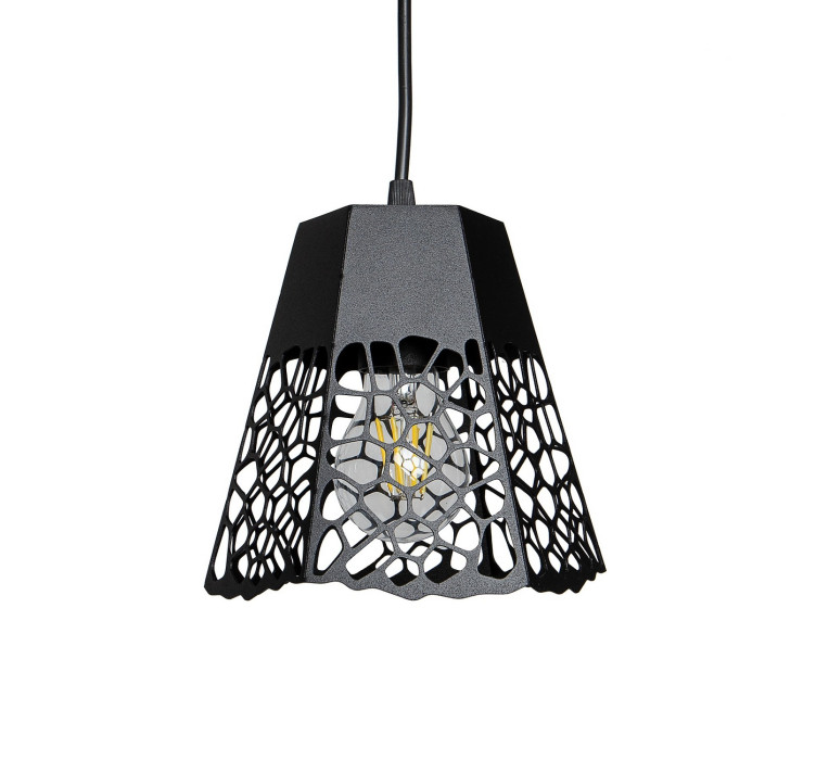 Світильник підвісний Floret P170 Black1