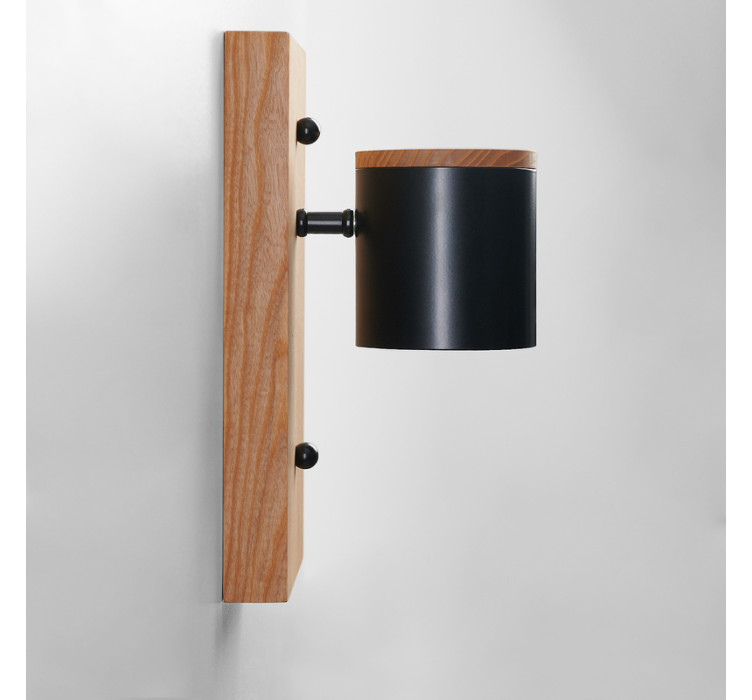 Бра Wooden light black6