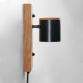 Бра Wooden light black7