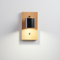 Бра Wooden light black4