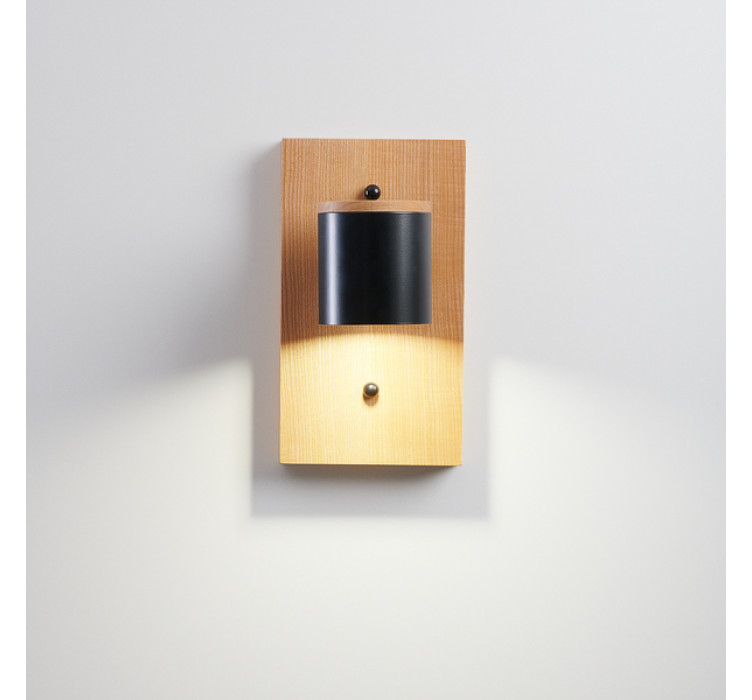 Бра Wooden light black4