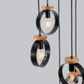 Люстра Artisan черная, 5 подвесов4