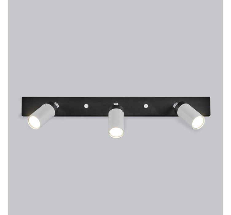 Настінний світильник Star-3 White metal + Black oil1