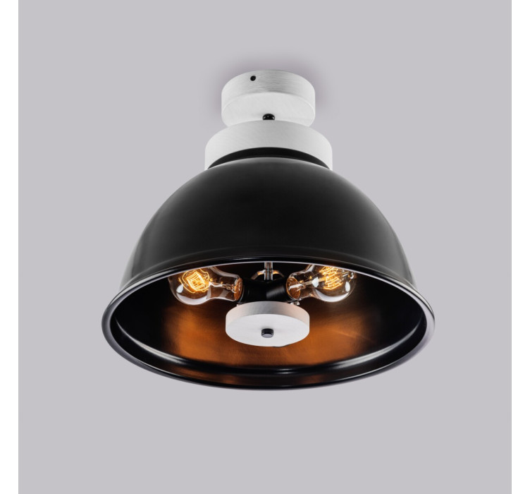 Люстра потолочная schoolhouse style D390 black6