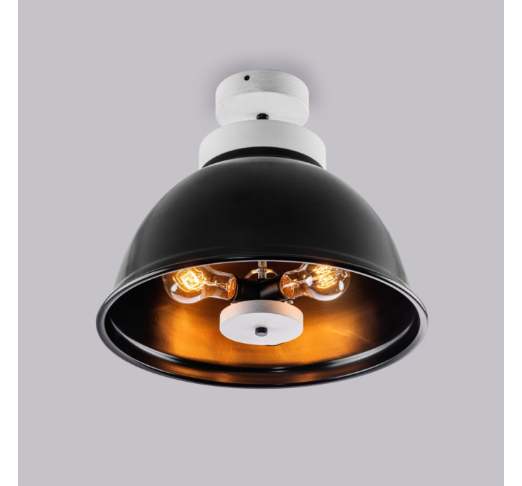 Люстра потолочная schoolhouse style D390 black2