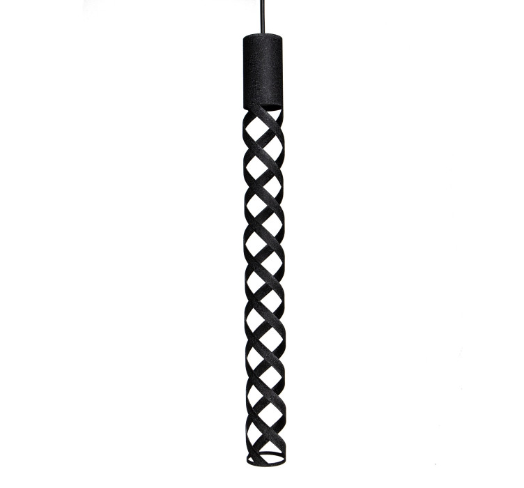 Світильник підвісний Helix GU10 P60-600 MoireBlack1