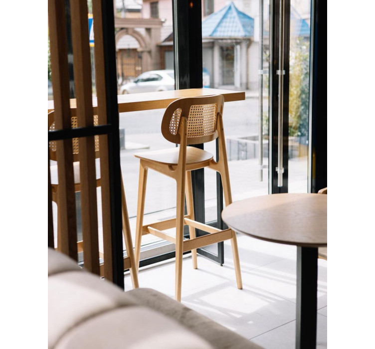 Барний стілець Benet Bar Natural6