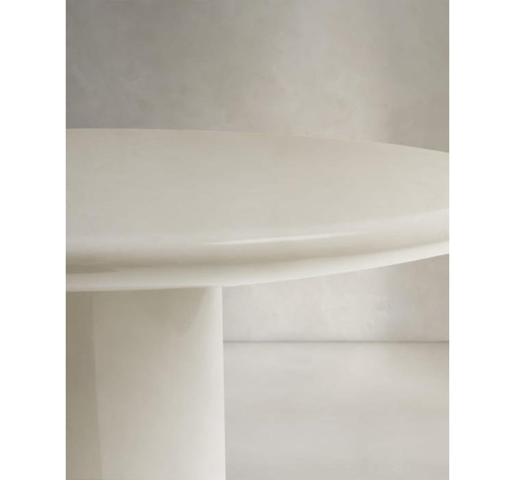 Кофейный столик Albanella белый 85 см5