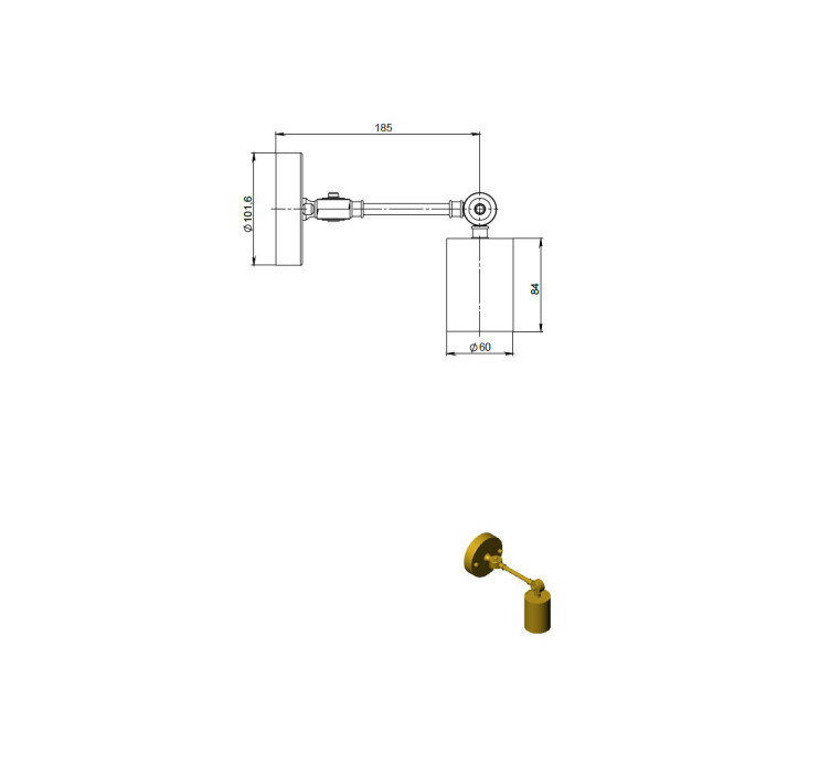 Бра Simple3