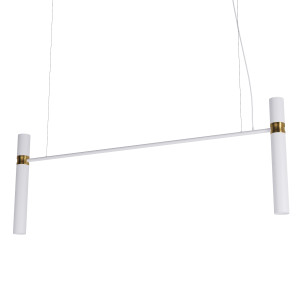 Світильник Tube chandelier арт. 5299 ( білий/золотий 150см)