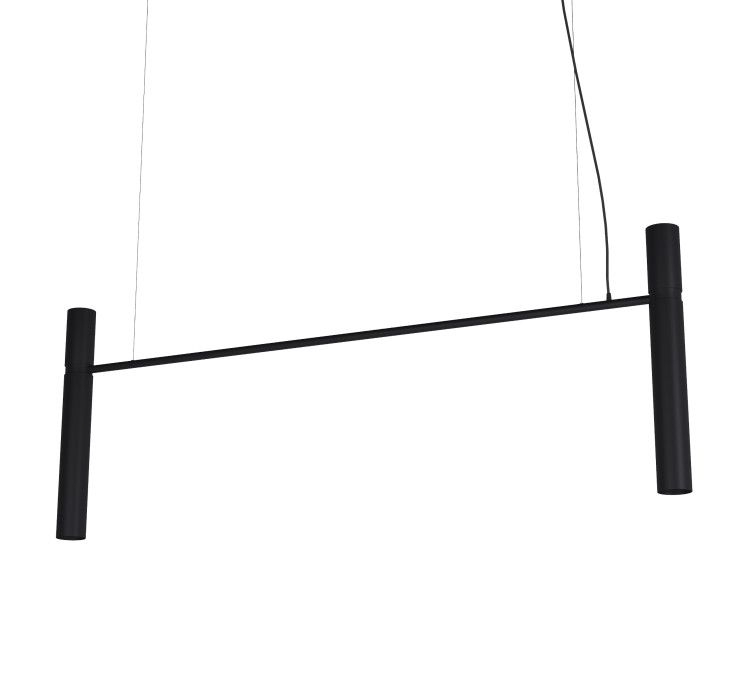 Светильник Tube chandelier арт. 5299 (чёрный 150см)1
