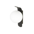 Бра SUN WL G9 round black G92