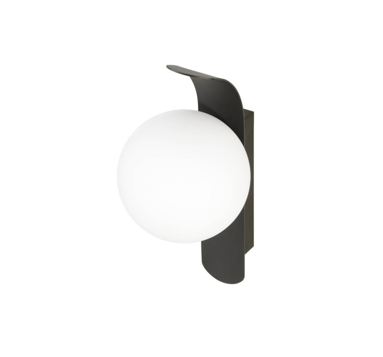 Бра SUN WL G9 round black G92
