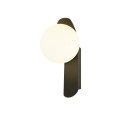 Бра SUN WL G9 round black G94