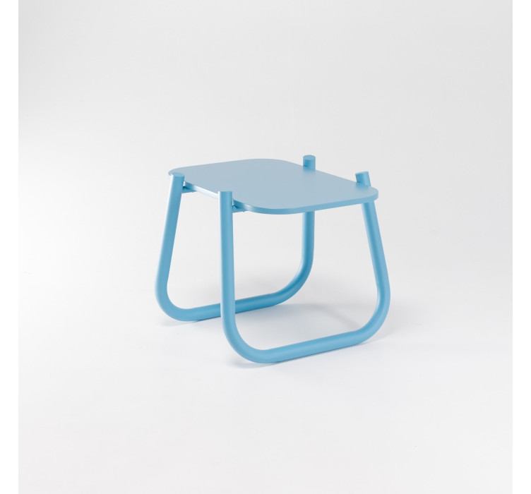 Кавовий столик Basic блакитний ShishkaProject1