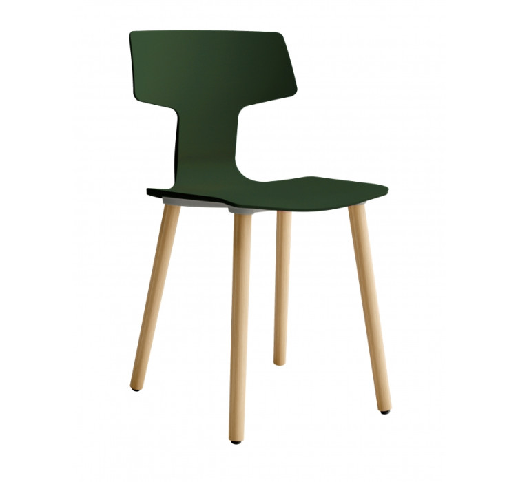 Стілець Split GL Dark Green (SPLT-GL-VRD)1