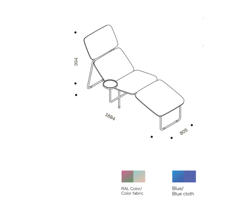 Шезлонг Soap Chaise Lounge10