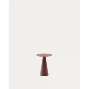 Приставний столик Wilshire Ø 30 см теракотовий