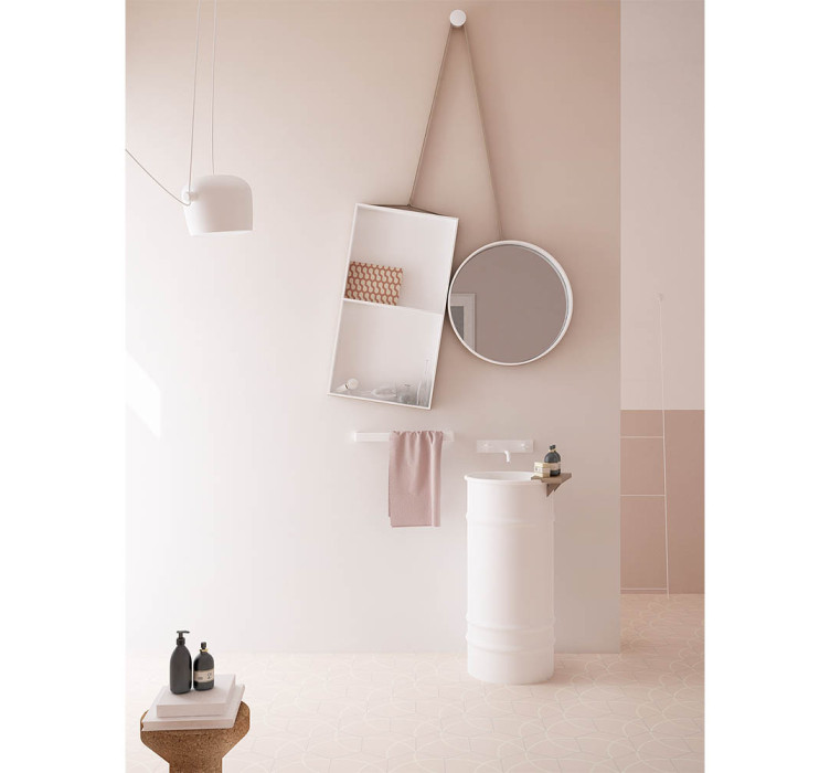 Дизайнерские обои "Градиент" / wallpaper bathroom1