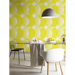 Дизайнерські шпалери "Ornaments yellow" design Aliona Solomadina