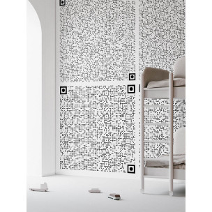 Дизайнерські шпалери "QR казка" design Litvinenko Yevhenii