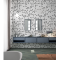 Дизайнерские обои "Атом" / wallpaper bathroom1