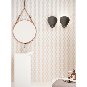 Дизайнерські шпалери "черкає" / wallpaper bathroom