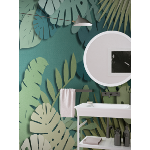 Дизайнерські шпалери "Аплікація" / wallpaper bathroom