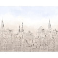 Безшовні дитячі фотошпалери Aerial city2