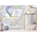 Безшовні дитячі фотошпалери Аir balloon2