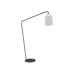 Торшер Offset Stand Balad H38 Anthracite