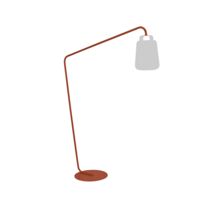 Торшер Offset Stand Balad H38 Red Ochre1