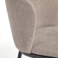 Напівбарний стілець CISELIA коричневий шеніл3