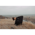 Лаунж крісло Cozy Leaf black ShishkaProject3