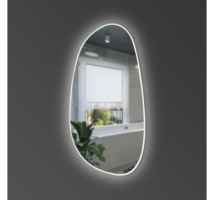 Дзеркало асиметричне Dali New з LED підсвіткою 3