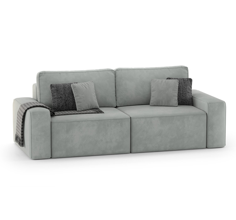 Диван "Loft 2" Сірий 250х105х72 см1