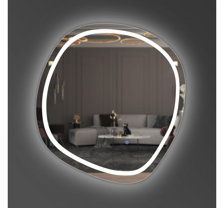 Зеркало асимметричное Miro One с LED-подсветкой1
