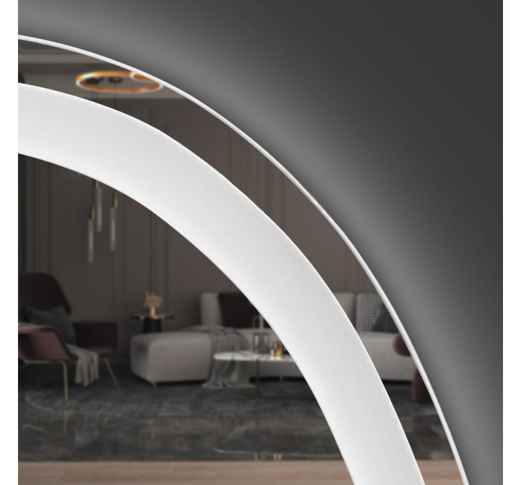 Зеркало асимметричное Miro One с LED-подсветкой5