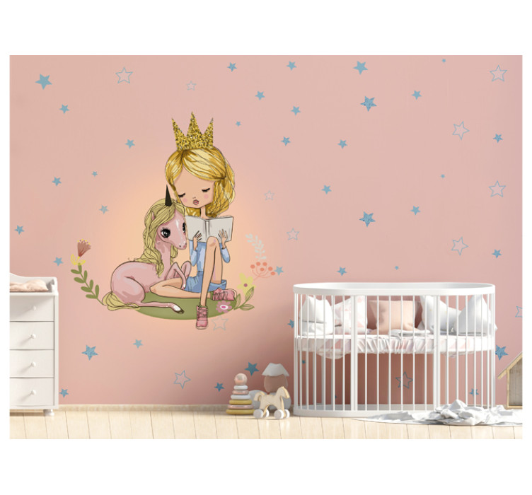 Безшовні дитячі фотошпалери My little princess2