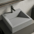 Накладна раковина з бетону «Square»1