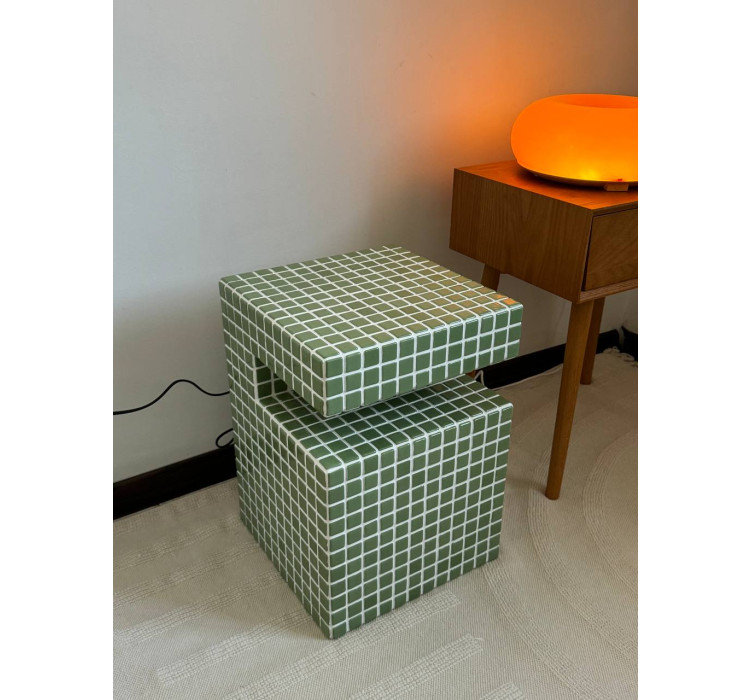 Кавовий столик Cube shelf Tile 2.5 см3