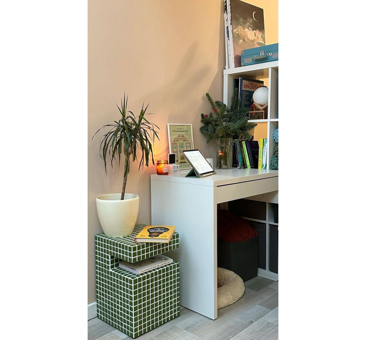 Кавовий столик Cube shelf Tile 2.5 см5