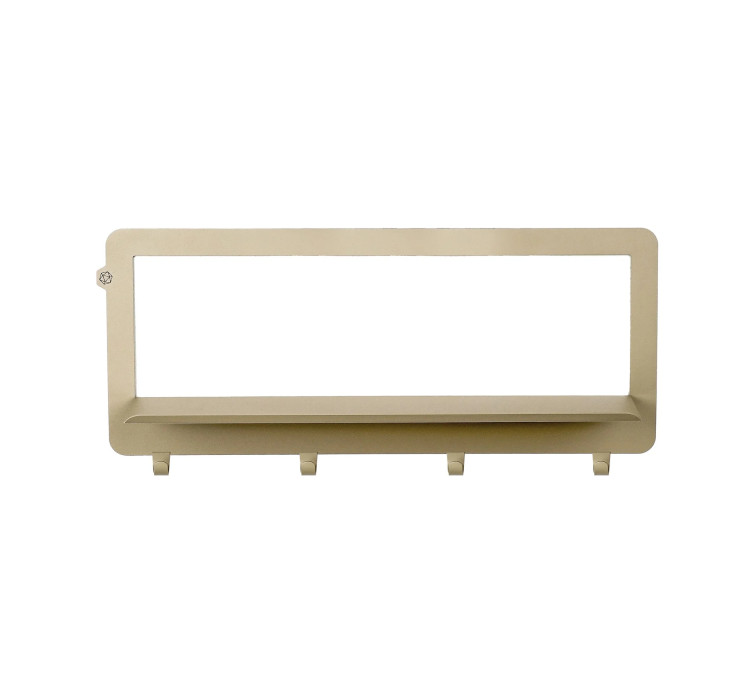 Поличка настінна Side H4 195*470 Beige (1019)4
