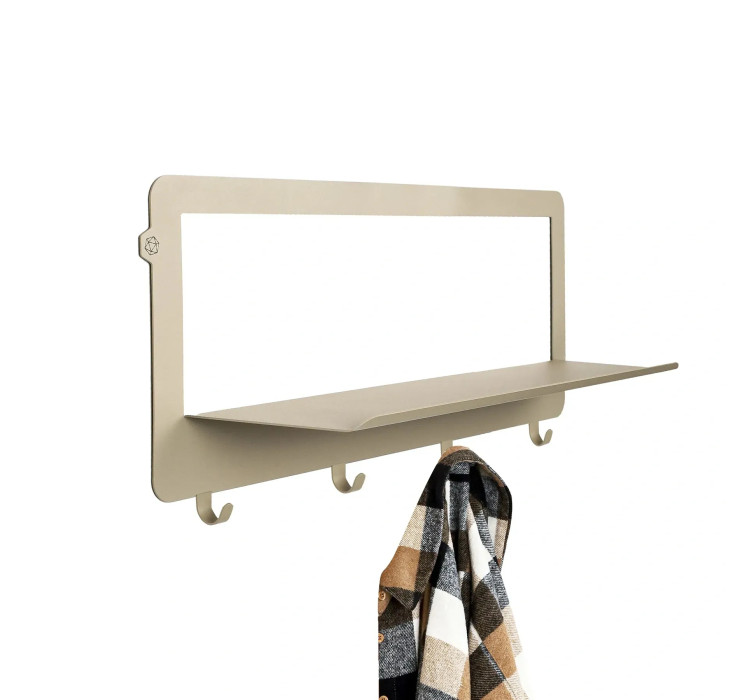 Поличка настінна Side H4 195*470 Beige (1019)3