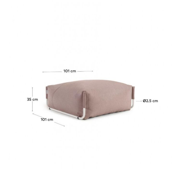 Пуф SQUARE H35 теракотовий5