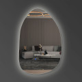 Зеркало асимметричное Sage One с LED-подсветкой2