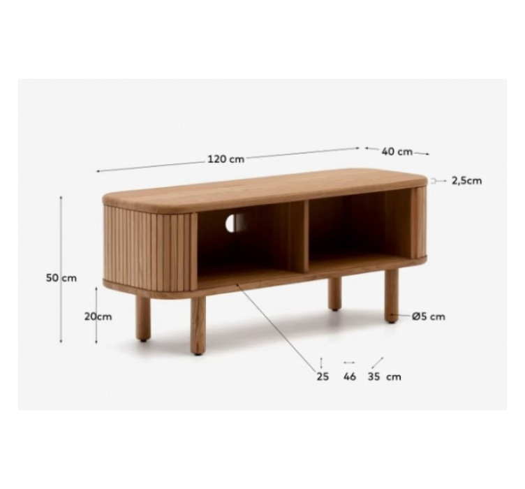Тумба MAILEN 120*50 см7